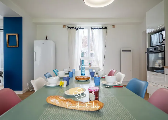 Maison Cosy Proche Du Mans Avec Jardin Et Bbq - L'instant Clef * Parigné-lʼÉvêque