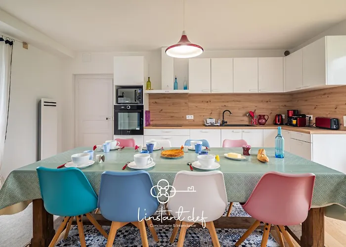 Maison Cosy Proche Du Mans Avec Jardin Et Bbq - L'instant Clef Villa *