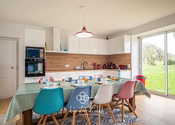 Maison Cosy Proche Du Mans Avec Jardin Et Bbq - L'instant Clef Villa