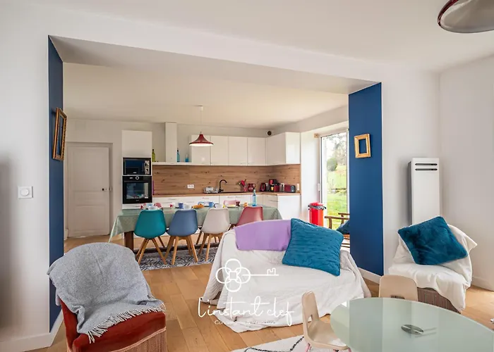 Maison Cosy Proche Du Mans Avec Jardin Et Bbq - L'instant Clef Parigné-lʼÉvêque