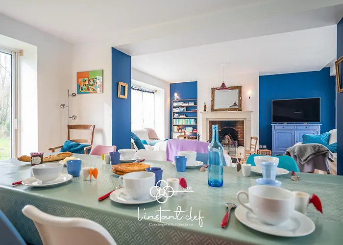 Maison Cosy Proche Du Mans Avec Jardin Et Bbq - L'instant Clef Villa